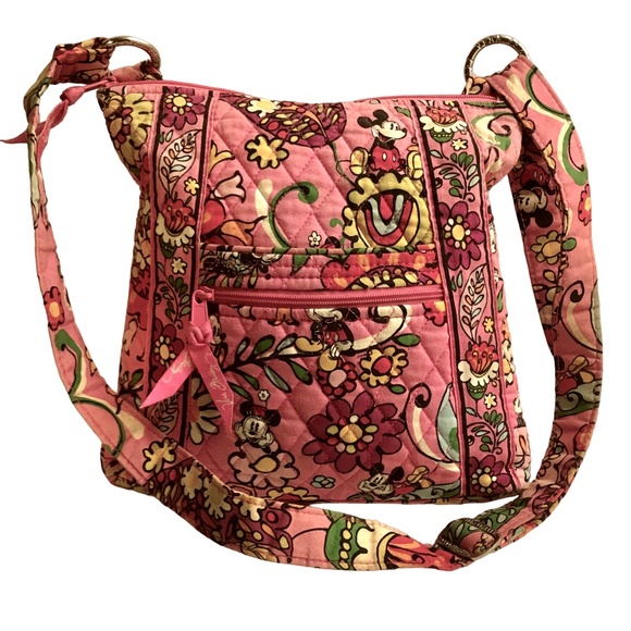 Vera Bradley Disney Handbags - Vera Bradley for Disney Authentic Minnie & Mickey Mouse Hipster Bag